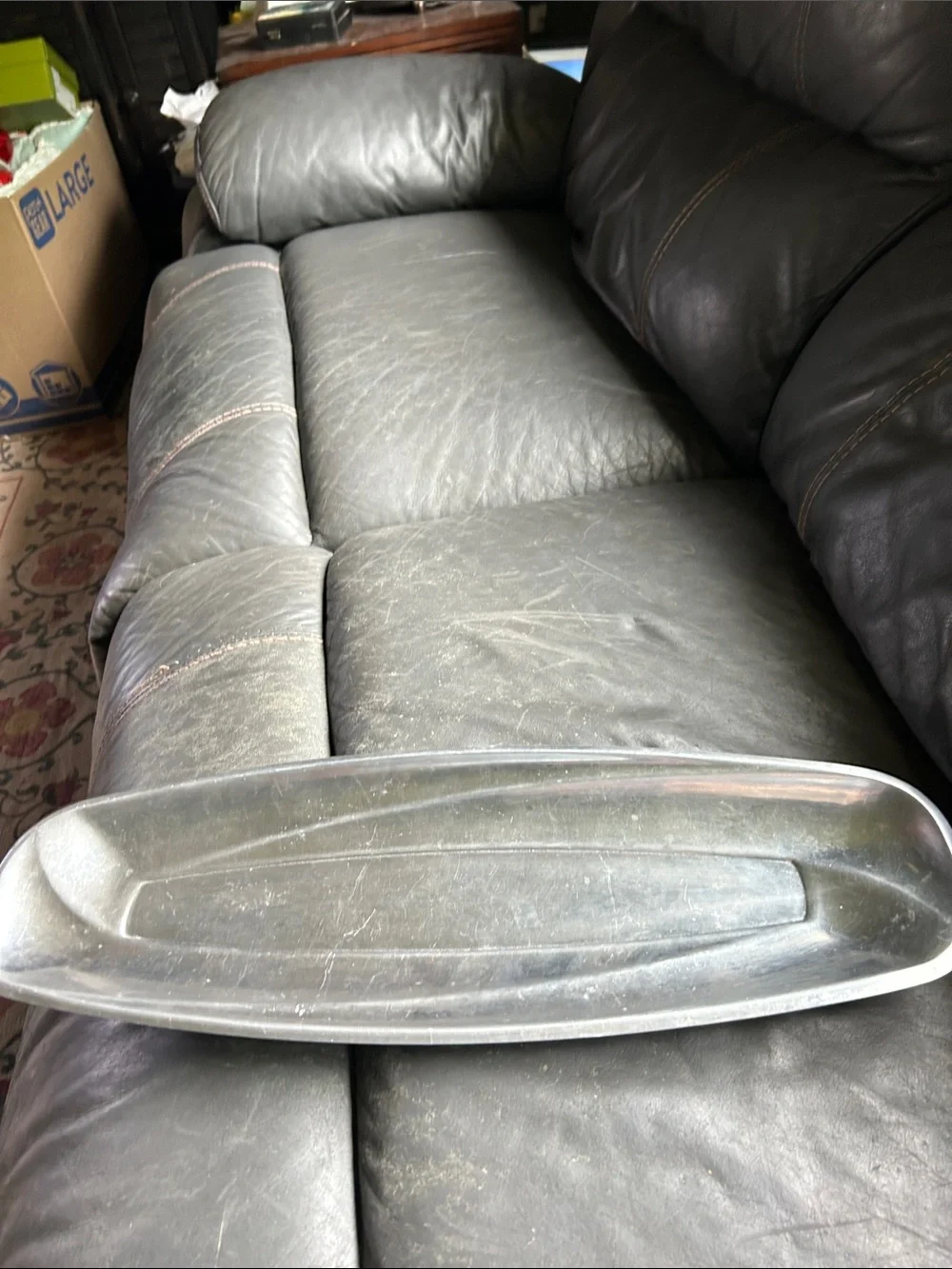 Lenox Silver Long Decorative Tray